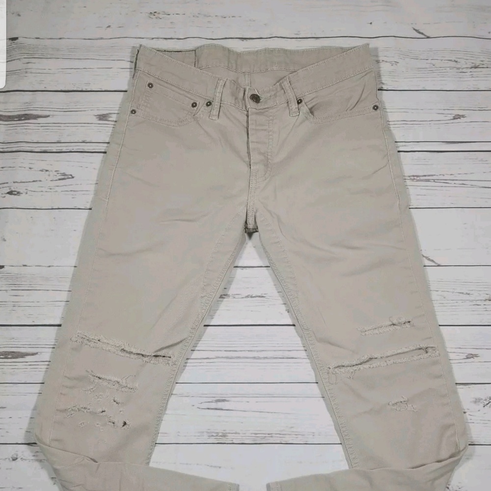 Levi's 511 Distressed Commuter Skinny Pants 31